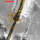 Illustration for article titled Satellite-Eye-View of People Evacuating in Chad